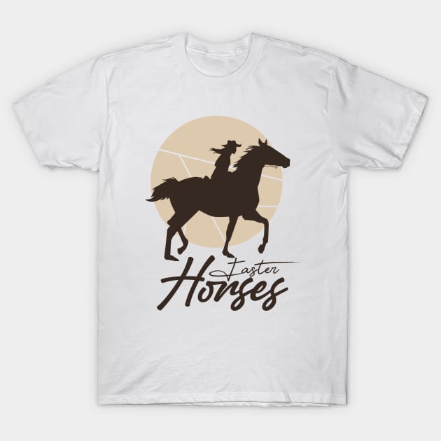 Horse Girl T-Shirt by ArtRoute02